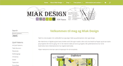 Desktop Screenshot of miakdesign.com